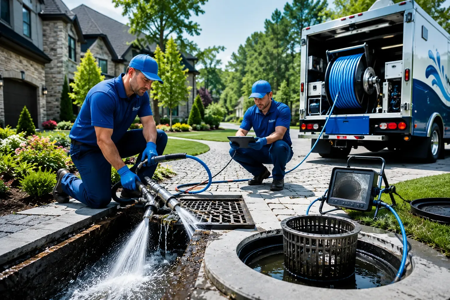 Local outdoor drain cleaning professionals in Menlo, IA